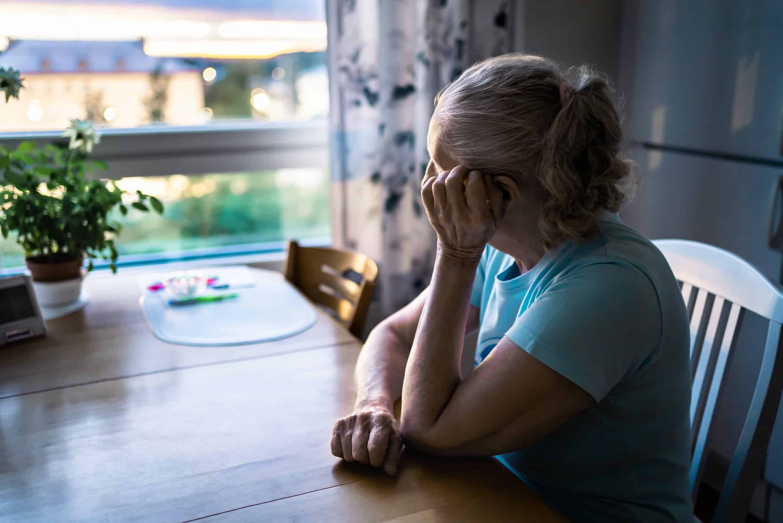 Hearing Loss Patient at Home