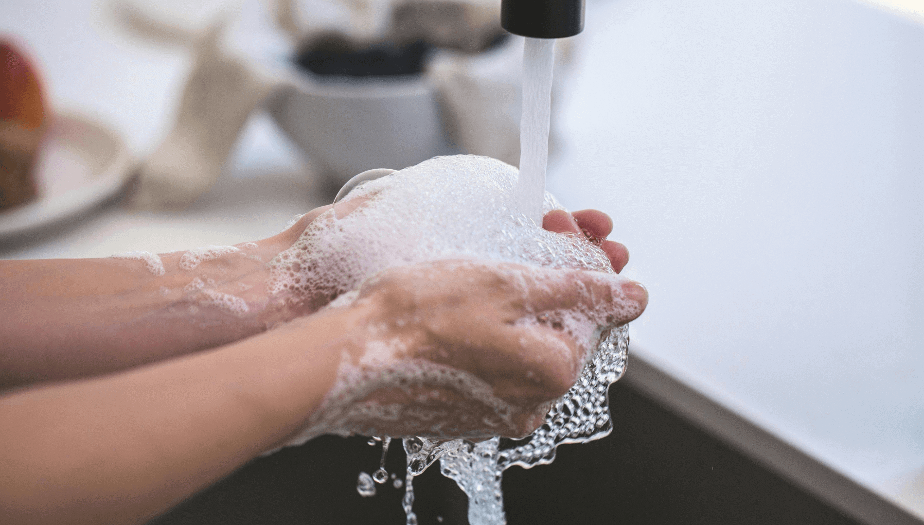 Hand Washing with Soap and Water